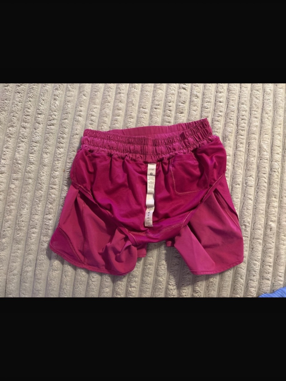 lululemon Hotty Hot Short Ripened Raspberry 4” - Picture 6 of 9